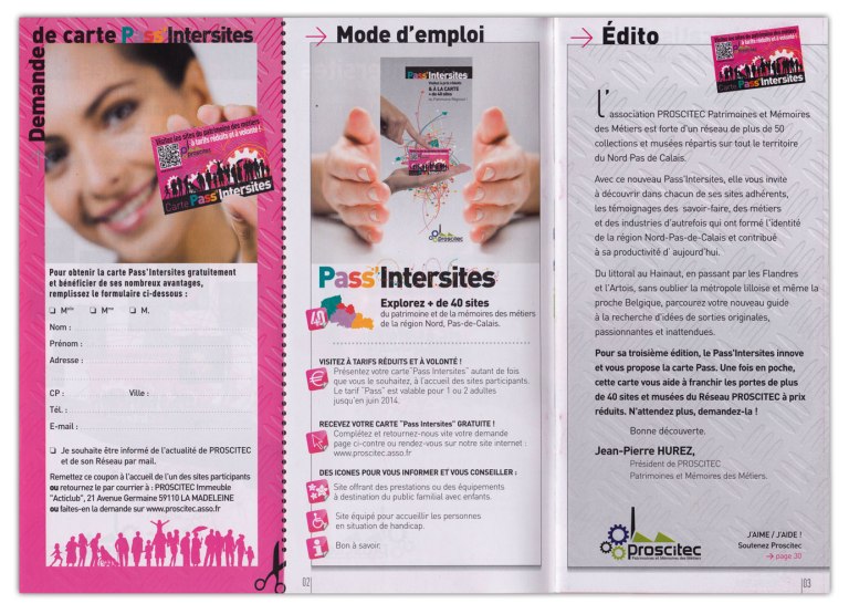 création graphique des guides adhérents Proscitec, pages intérieures Pages intérieures