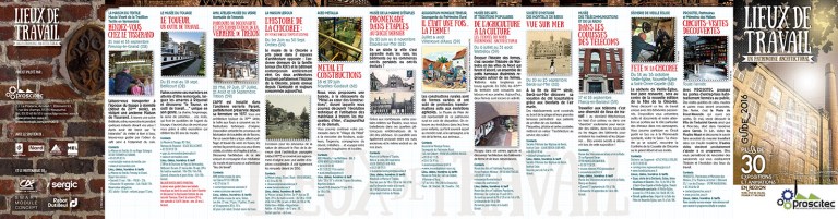création graphique du guide 2016 Proscitec Guide2016-Recto
