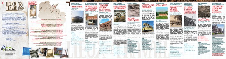 création graphique du guide 2016 Proscitec Guide2016-Verso